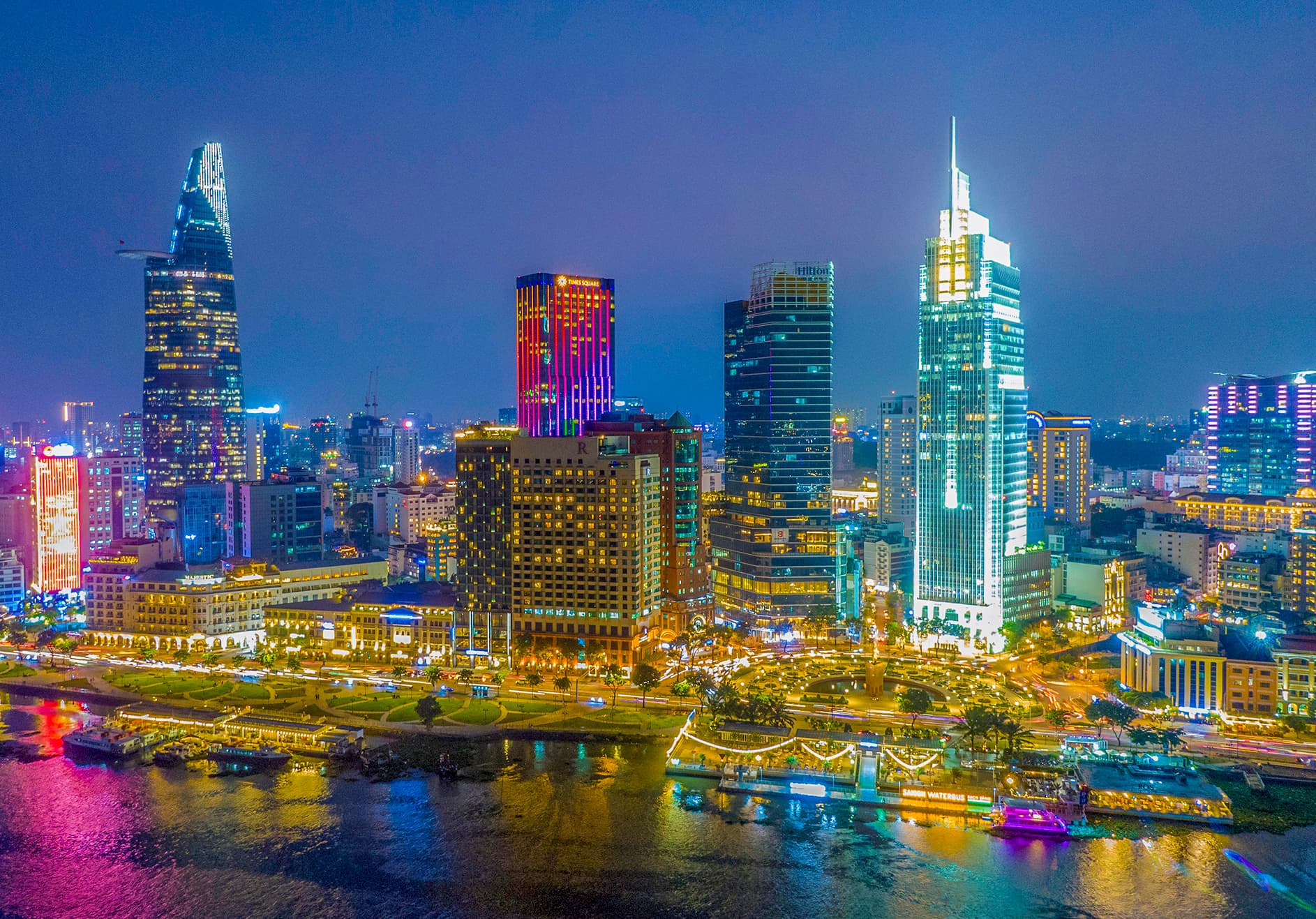 Ho Chi Minh City city view