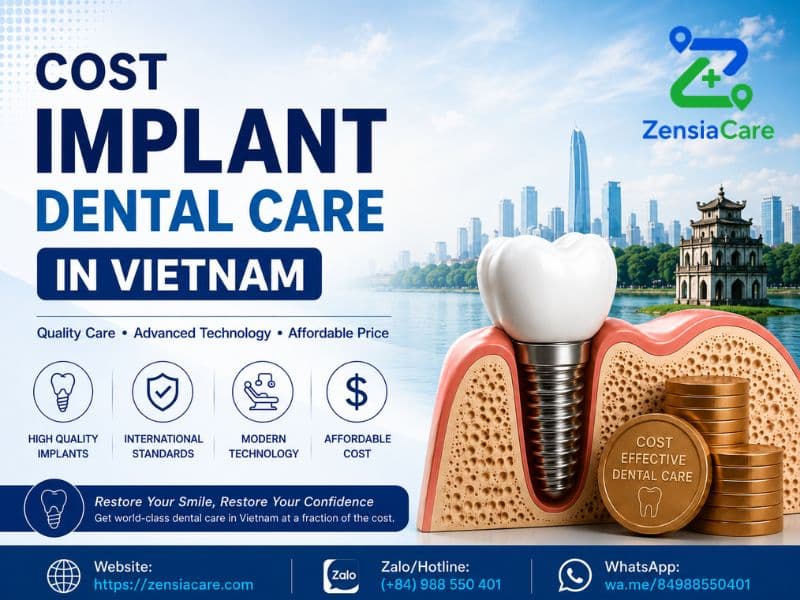 Dental implant cost in Vietnam